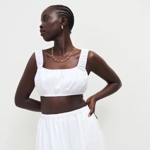 Reformation Suki Linen Top